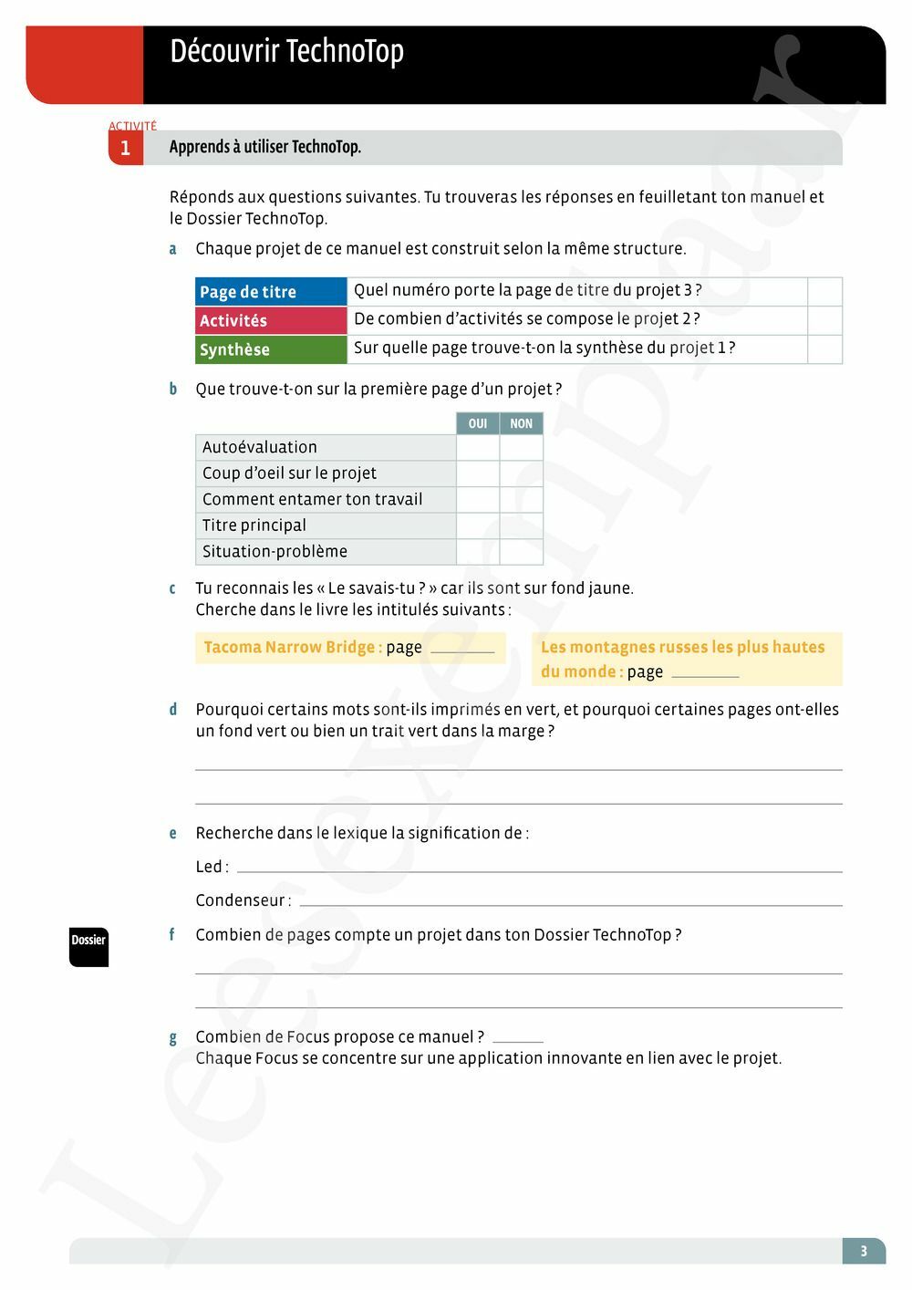 Preview: TechnoTop Livre de l'élève (Dossier et Pelckmans Portail inclus)