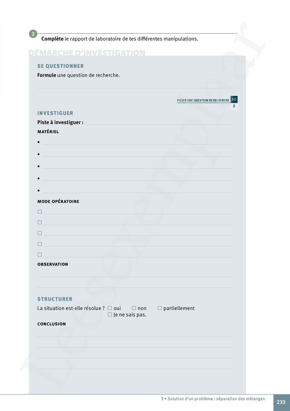 Preview: Explo Sciences 1 Livre de l'élève (Pelckmans Portail inclus)