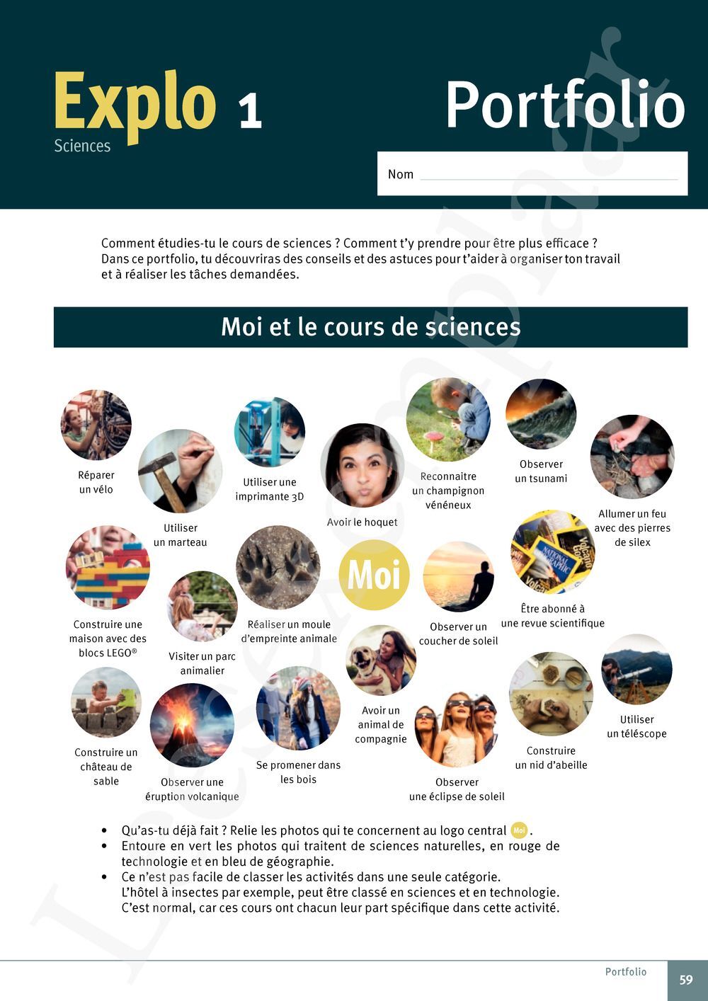 Preview: Explo Sciences 1 Livre de l'élève (Pelckmans Portail inclus)