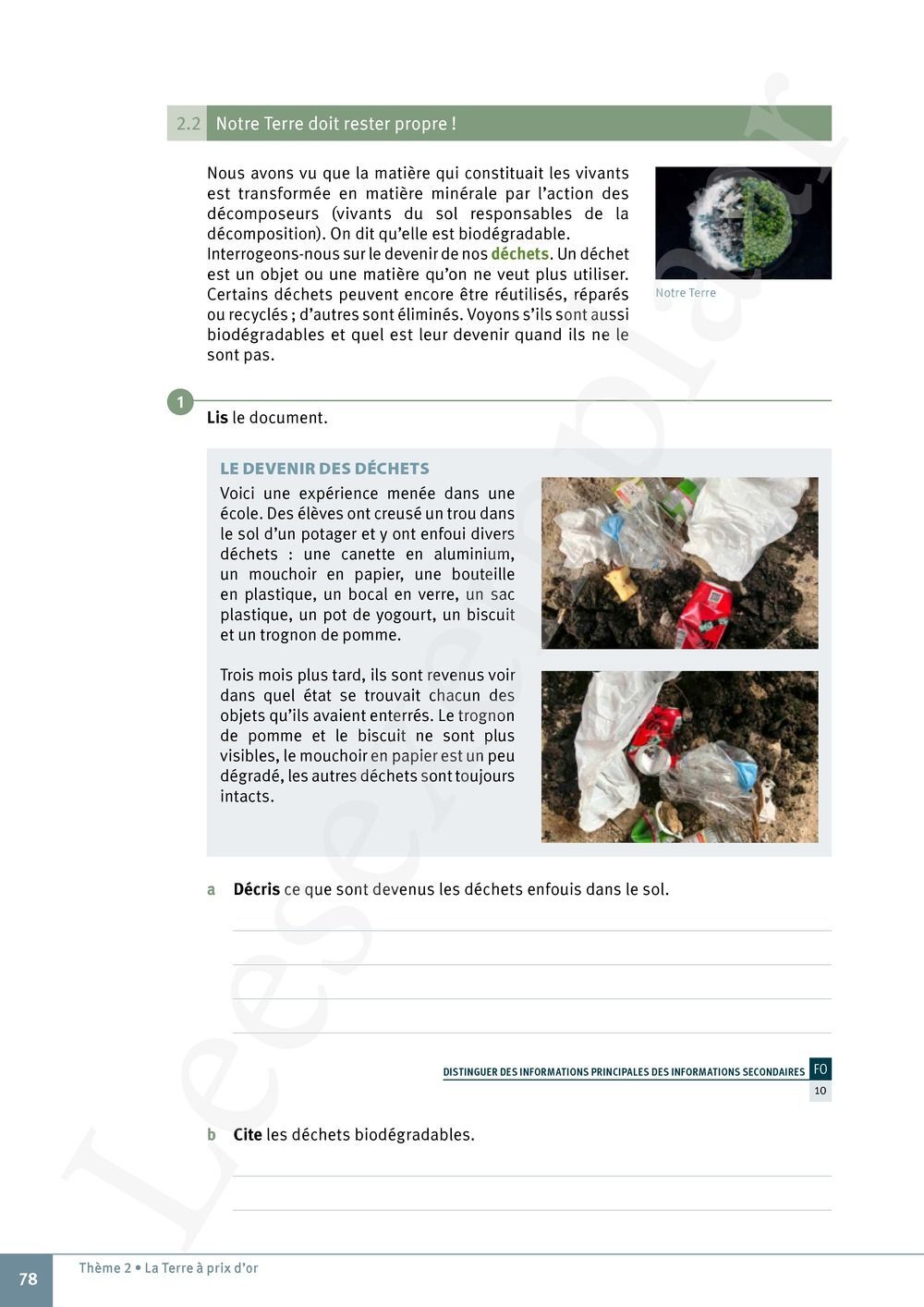 Preview: Explo Sciences 1 Livre de l'élève (Pelckmans Portail inclus)