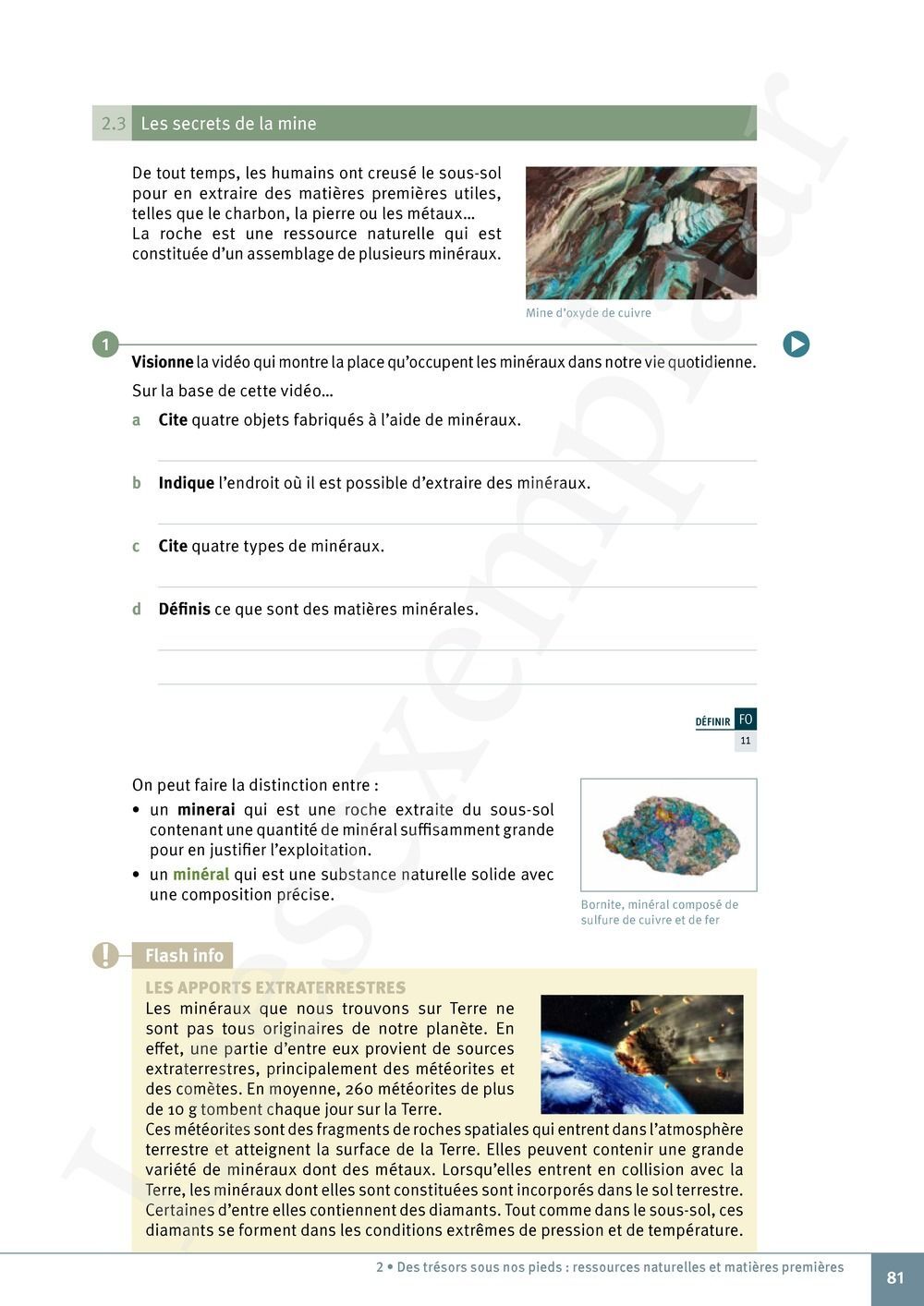 Preview: Explo Sciences 1 Livre de l'élève (Pelckmans Portail inclus)