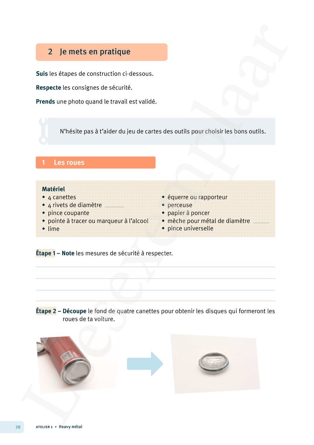 Preview: Technolab 1 FMTTN Livre de l'élève (Pelckmans Portail inclus)