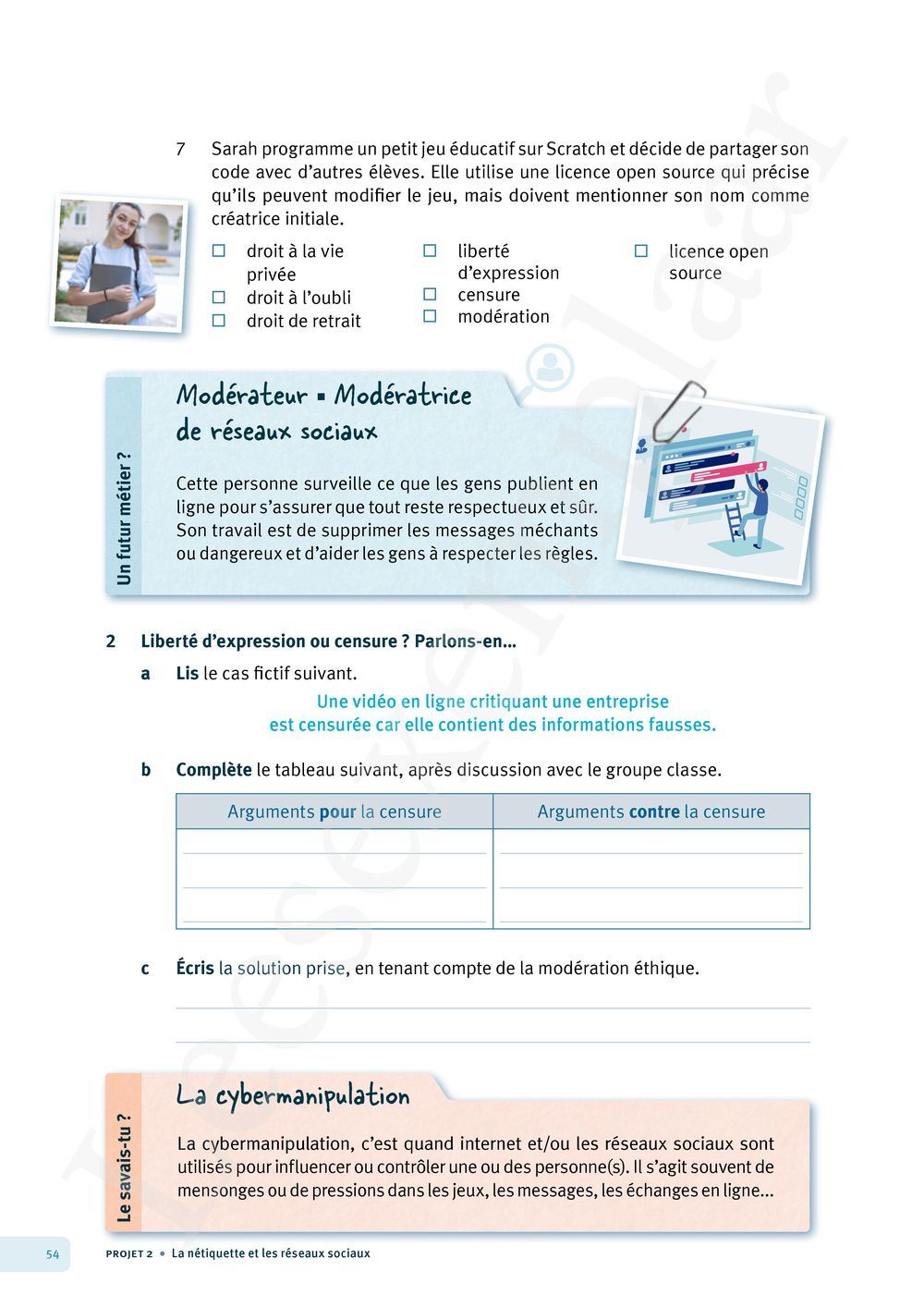 Preview: Digilab 1 FMTTN Livre de l'élève (Pelckmans Portail inclus)