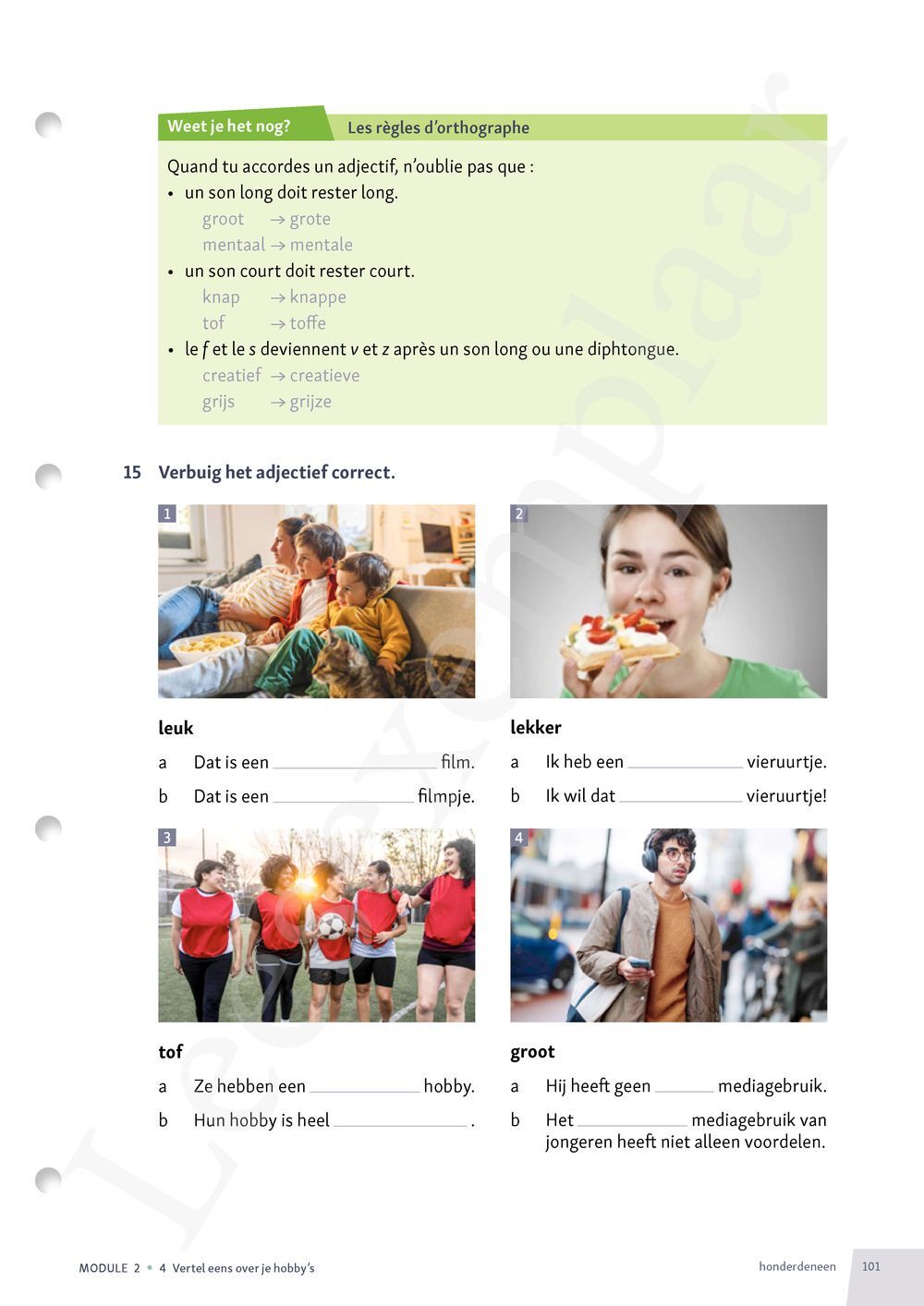 Preview: Top! Nederlands 1 Livre de l'élève (Pelckmans Portail inclus)