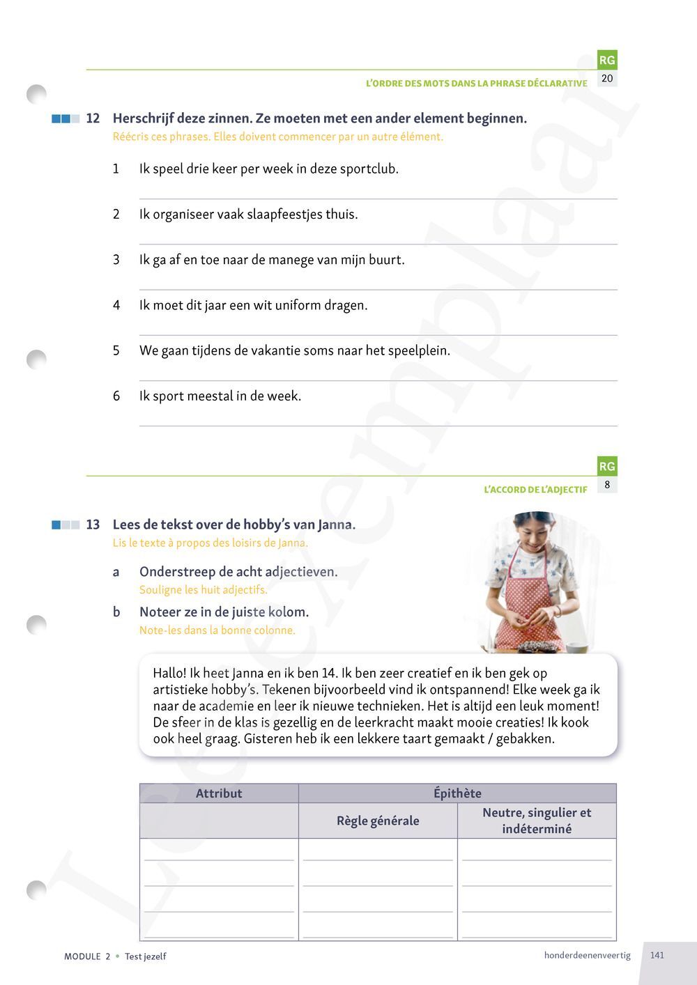 Preview: Top! Nederlands 1 Livre de l'élève (Pelckmans Portail inclus)