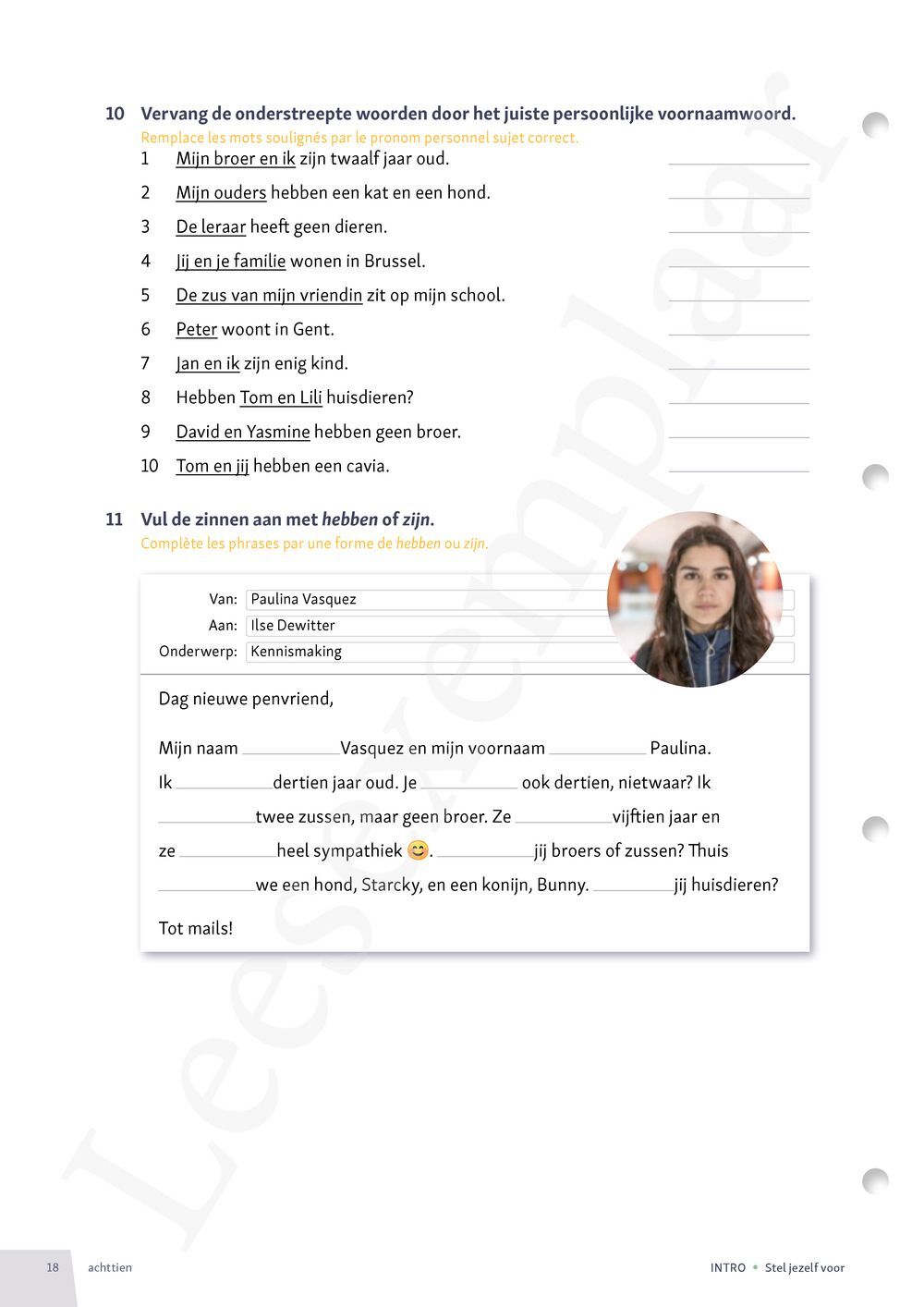 Preview: Top! Nederlands 1 Livre de l'élève (Pelckmans Portail inclus)