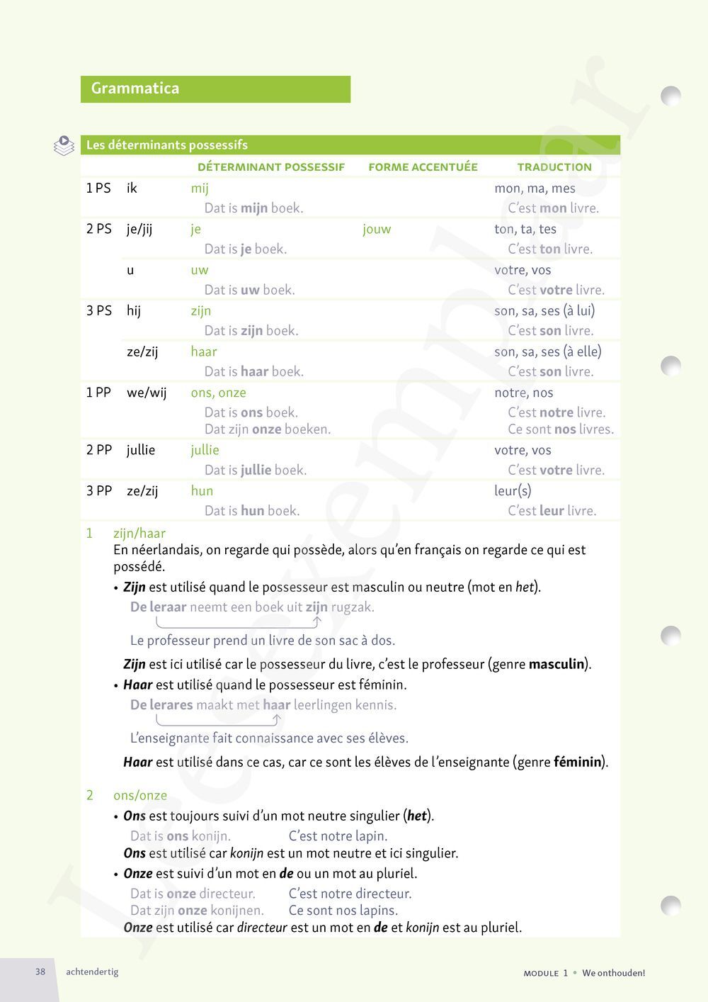 Preview: Top! Nederlands 1 Livre de l'élève (Pelckmans Portail inclus)