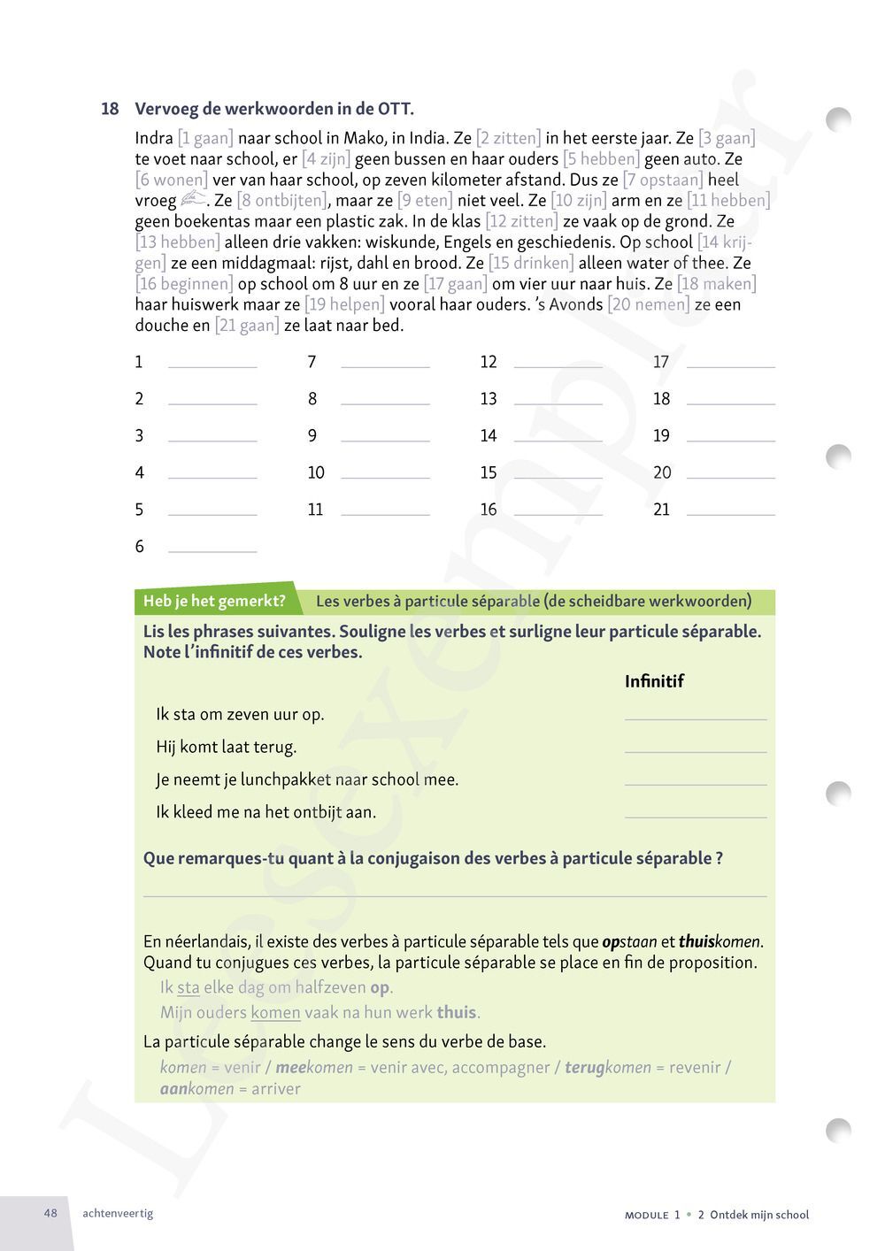 Preview: Top! Nederlands 1 Livre de l'élève (Pelckmans Portail inclus)