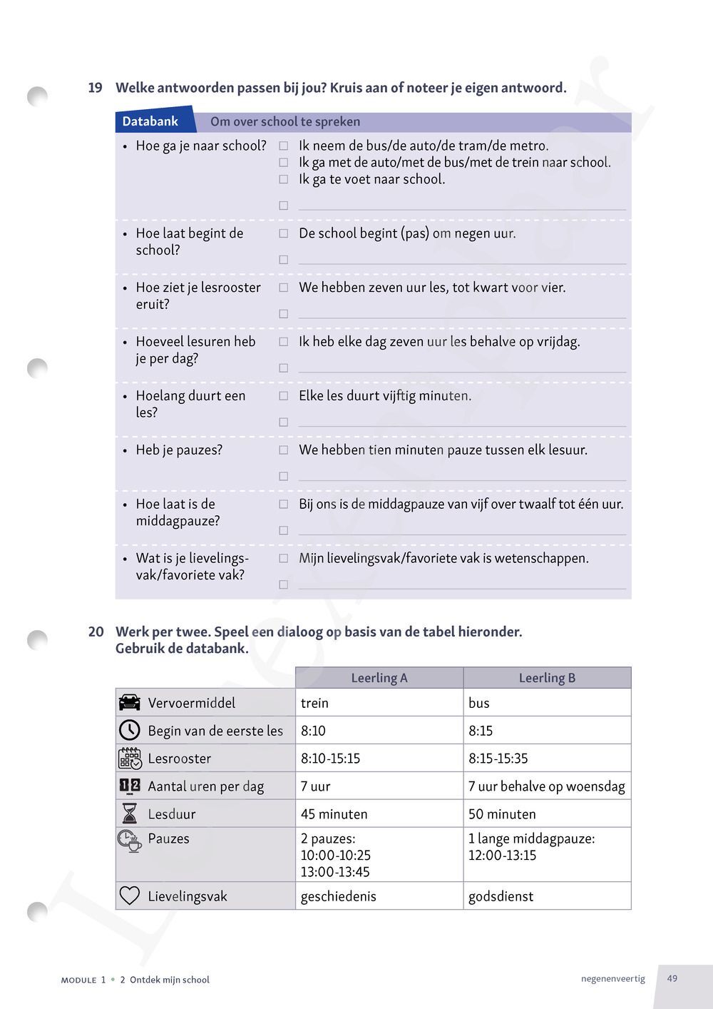 Preview: Top! Nederlands 1 Livre de l'élève (Pelckmans Portail inclus)