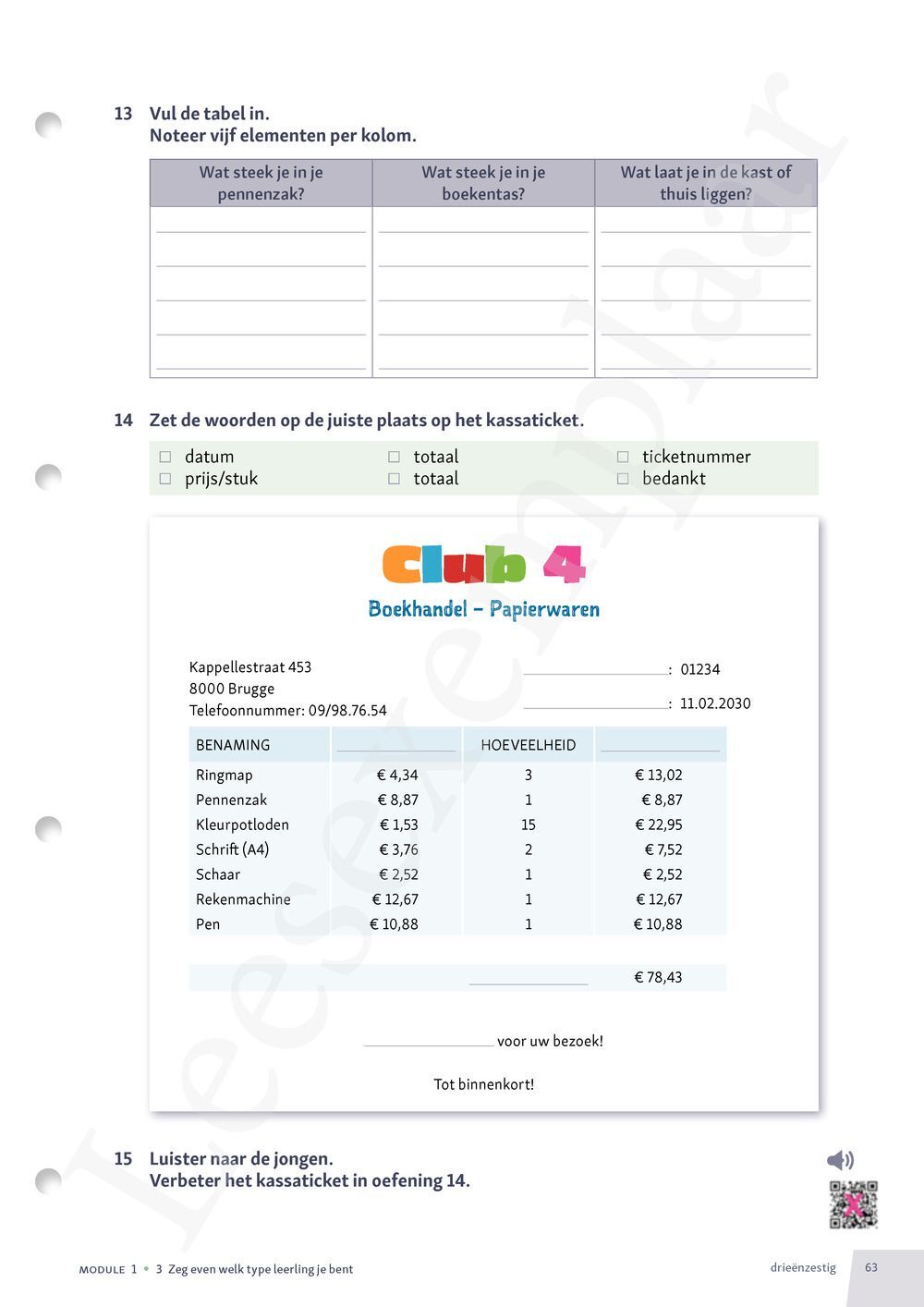 Preview: Top! Nederlands 1 Livre de l'élève (Pelckmans Portail inclus)