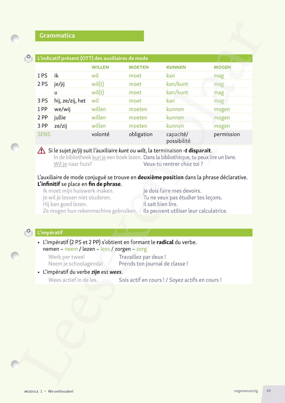 Preview: Top! Nederlands 1 Livre de l'élève (Pelckmans Portail inclus)