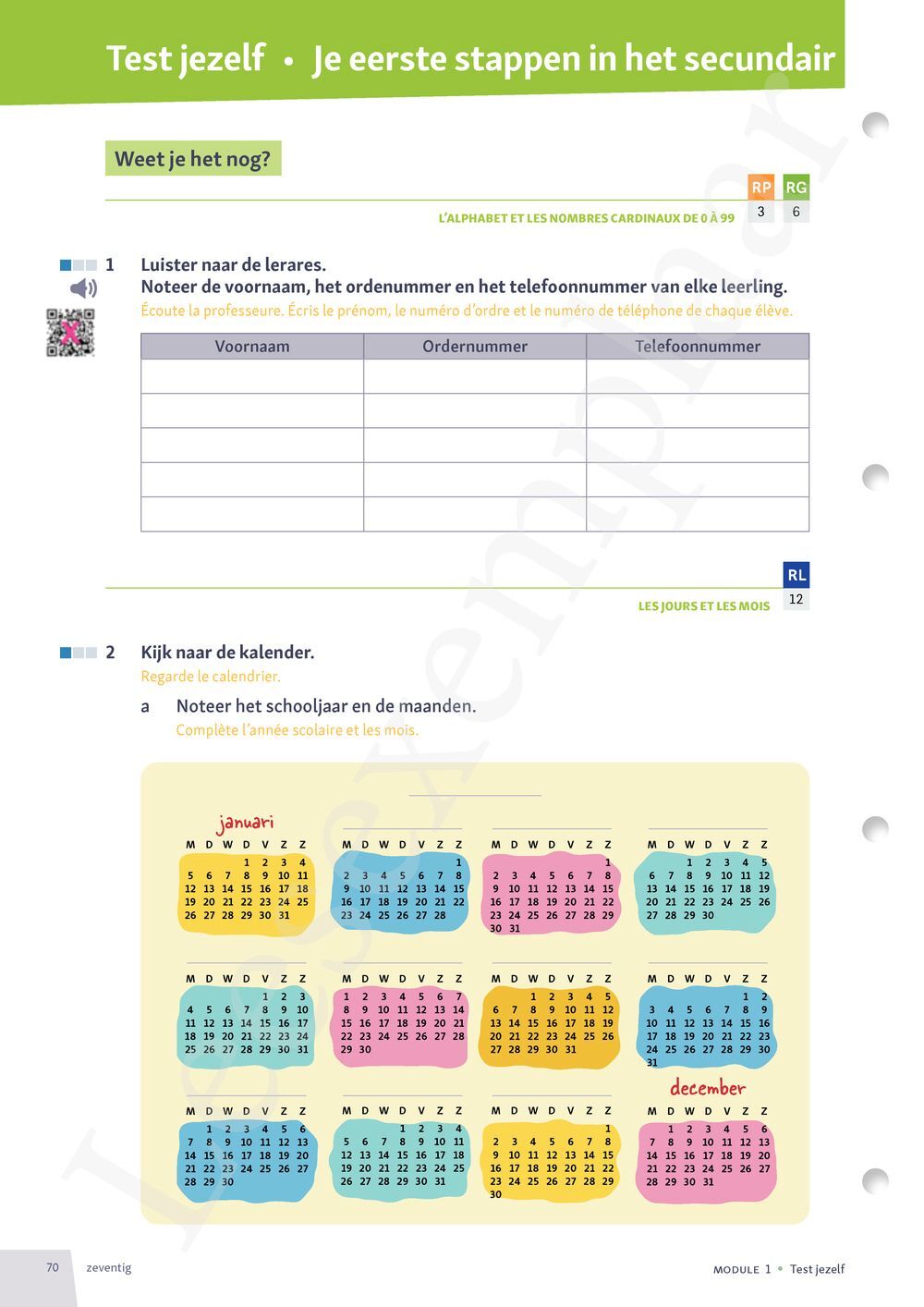 Preview: Top! Nederlands 1 Livre de l'élève (Pelckmans Portail inclus)