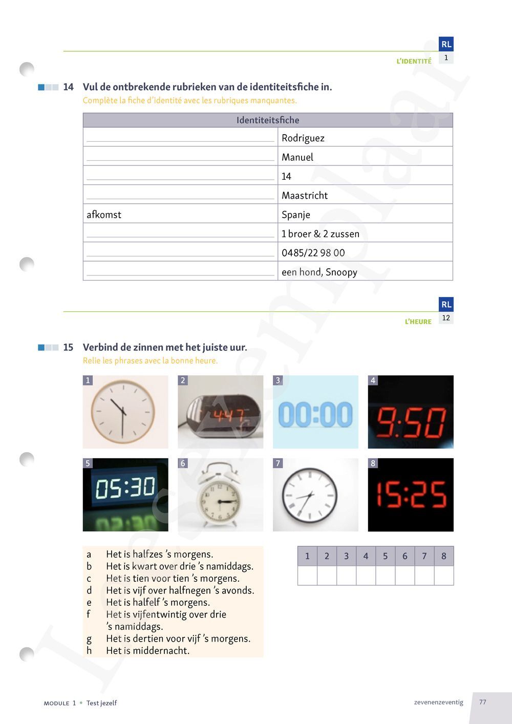 Preview: Top! Nederlands 1 Livre de l'élève (Pelckmans Portail inclus)