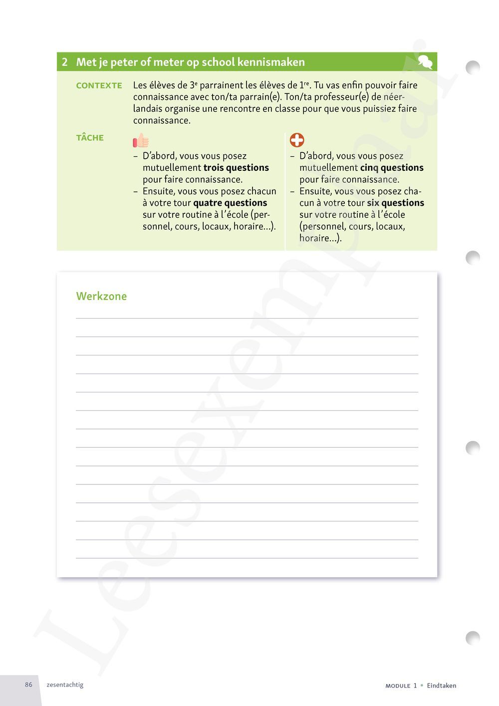 Preview: Top! Nederlands 1 Livre de l'élève (Pelckmans Portail inclus)