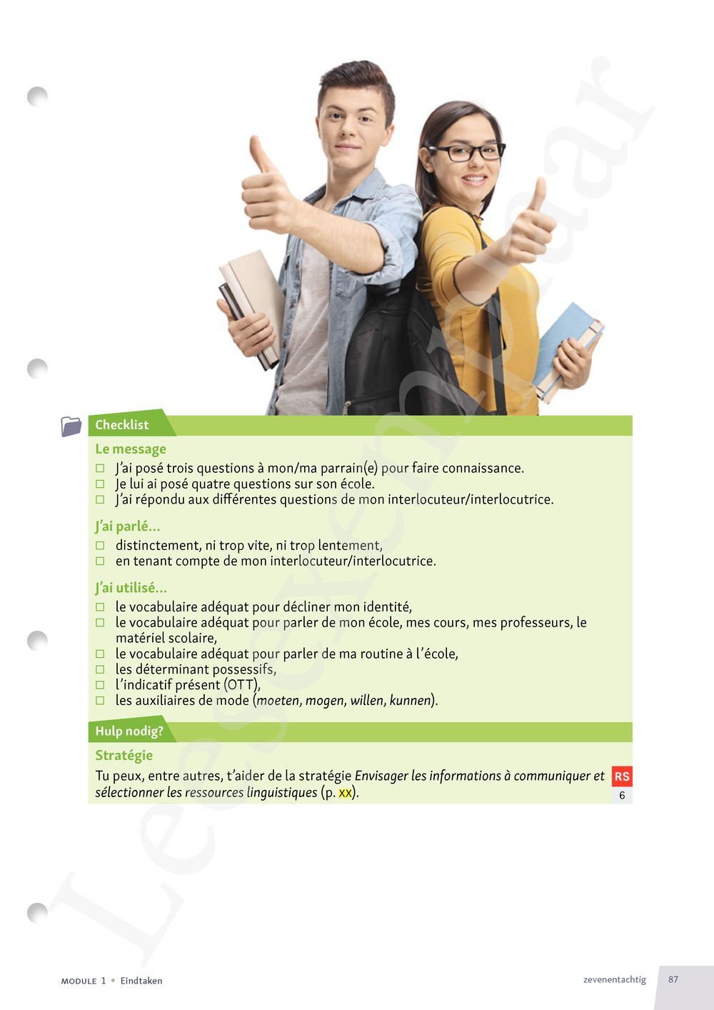 Preview: Top! Nederlands 1 Livre de l'élève (Pelckmans Portail inclus)