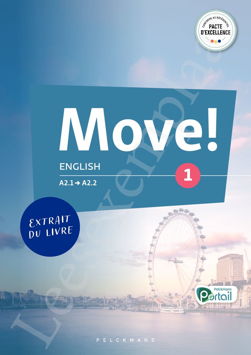 Preview: Move! English 1 Livre de l'élève (Pelckmans Portail inclus)