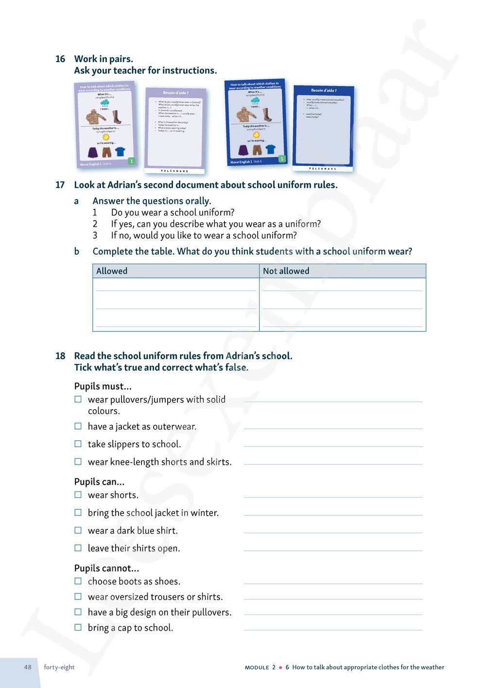 Preview: Move! English 1 Livre de l'élève (Pelckmans Portail inclus)