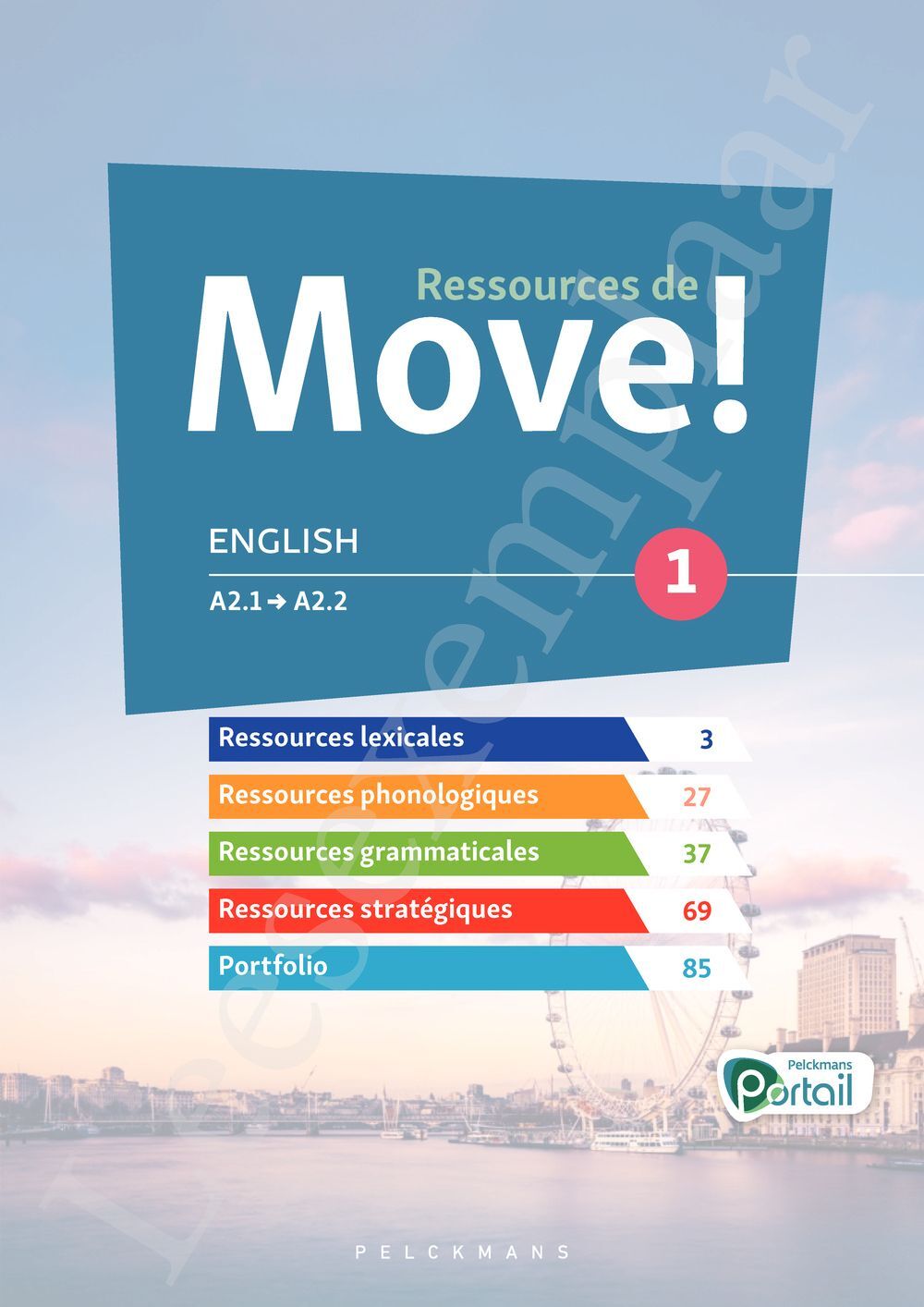 Preview: Move! English 1 Livre de l'élève (Pelckmans Portail inclus)