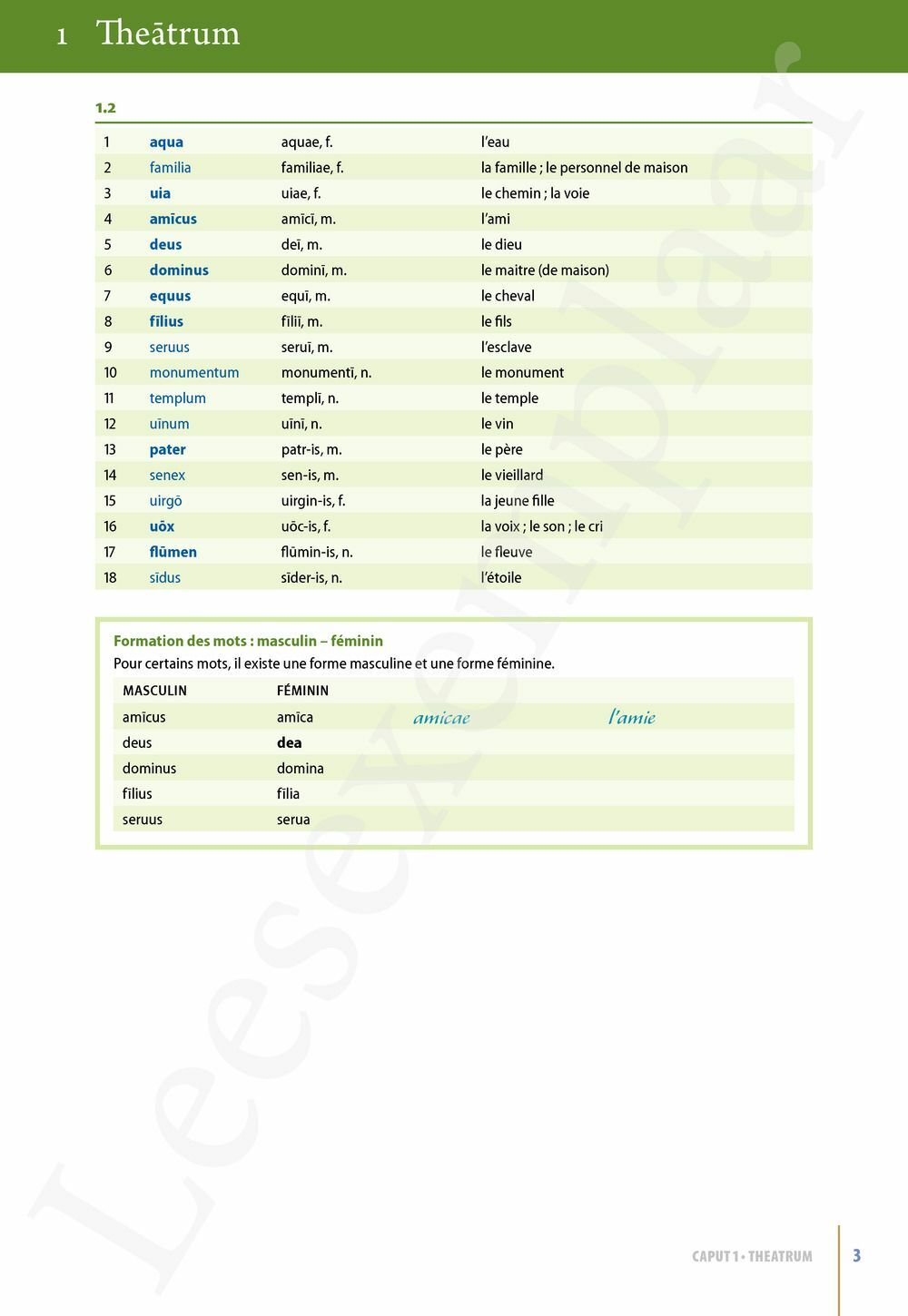 Preview: Phoenix 1 Livret de vocabulaire