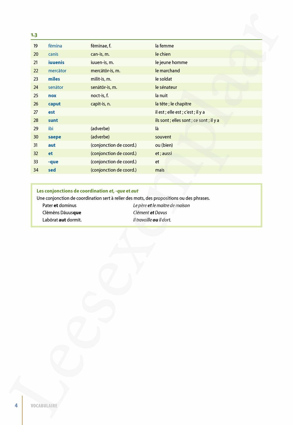 Preview: Phoenix 1 Livret de vocabulaire