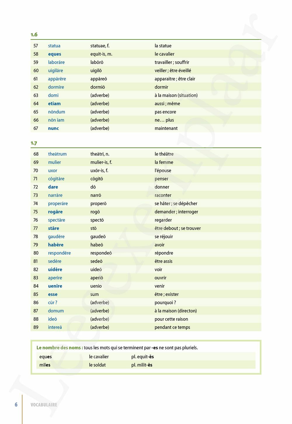 Preview: Phoenix 1 Livret de vocabulaire