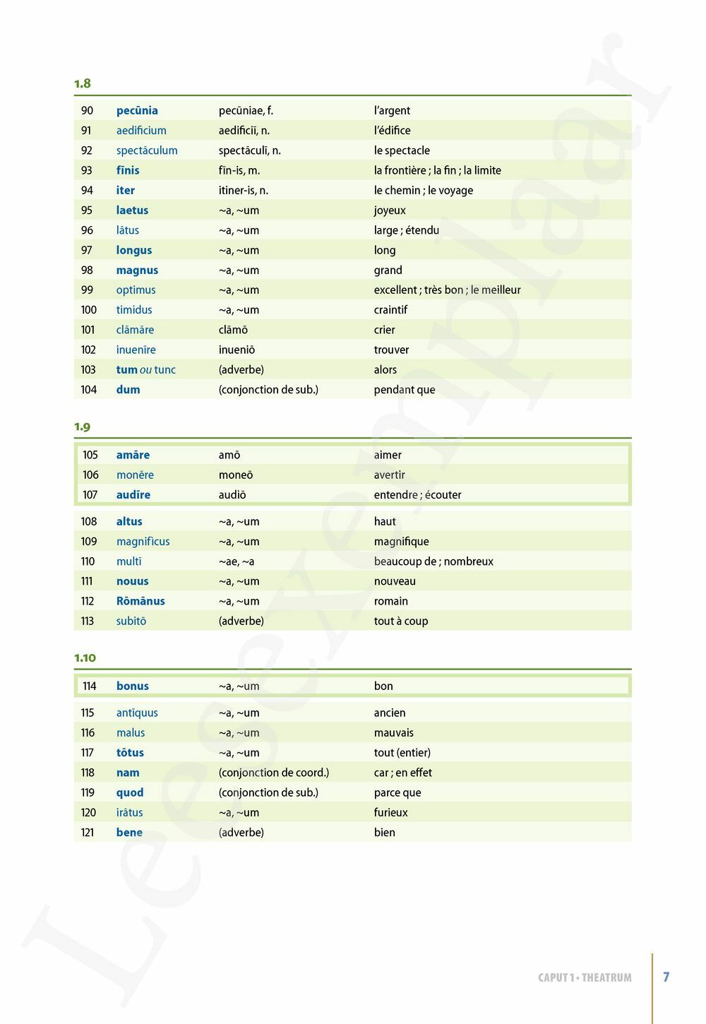 Preview: Phoenix 1 Livret de vocabulaire