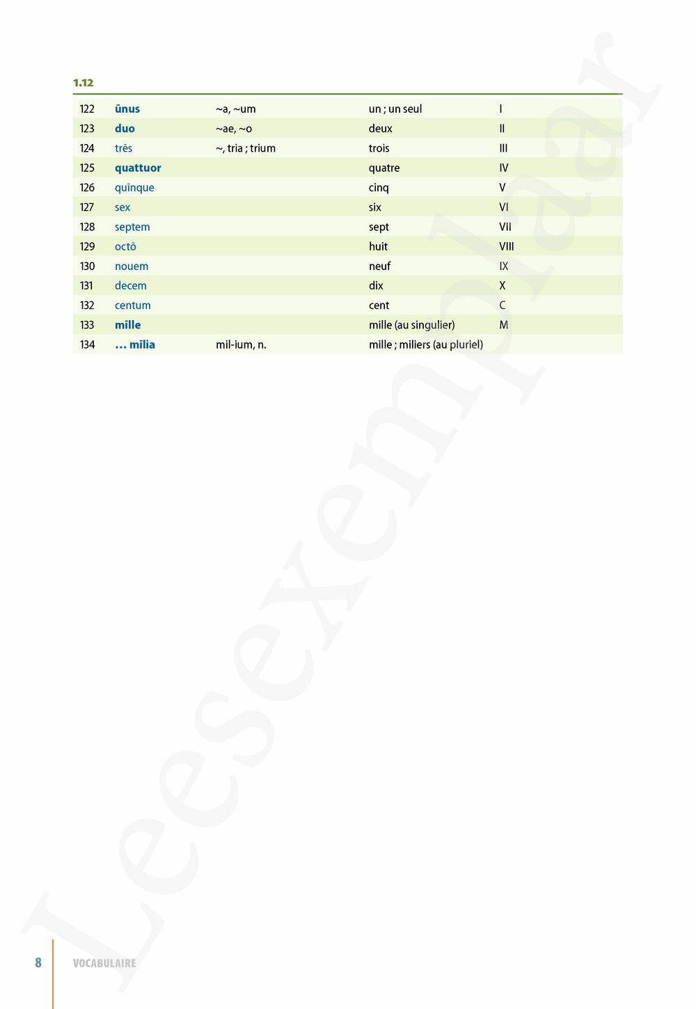 Preview: Phoenix 1 Livret de vocabulaire