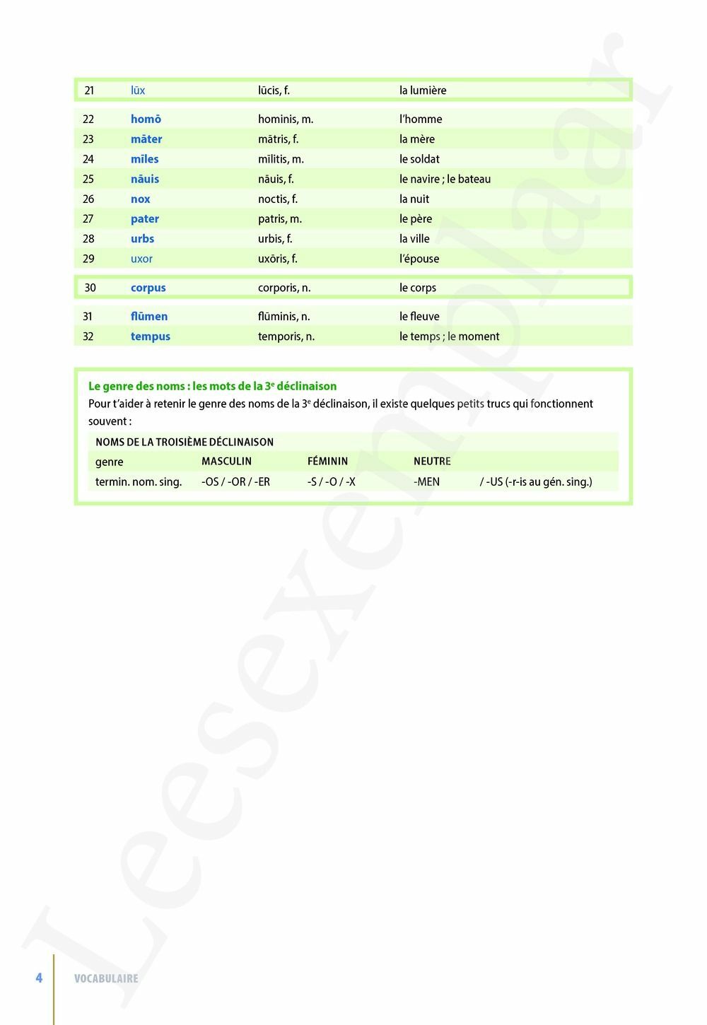 Preview: Phoenix 2 Livret de vocabulaire