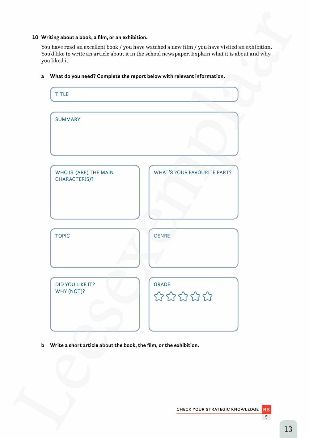 Preview: Ressources exercices – Anglais (Pelckmans Portail inclus)