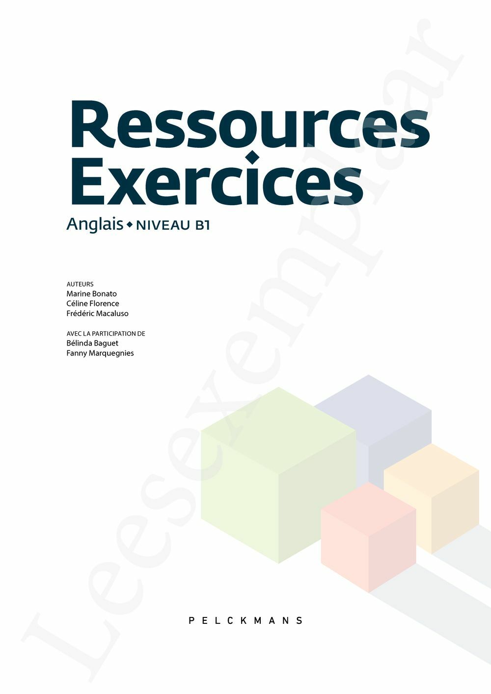 Preview: Ressources exercices – Anglais (Pelckmans Portail inclus)