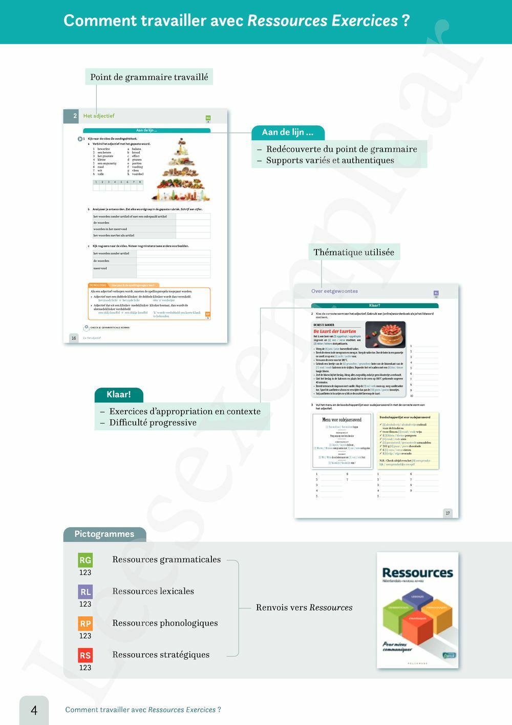 Preview: Ressources exercices – Néerlandais (Pelckmans Portail inclus)