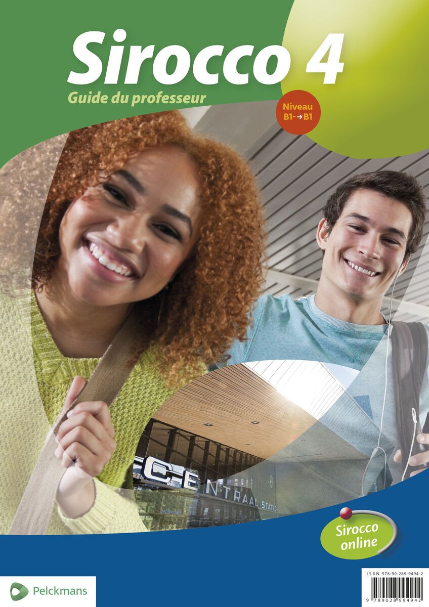 Sirocco 4 Guide du professeur (Babbelkaarten, posters, Pelckmans Portail et livre numérique inclus)