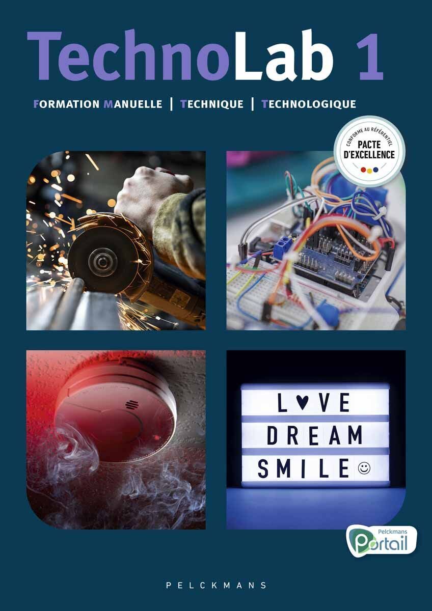 Technolab 1 FMTTN Livre de l'élève (Pelckmans Portail inclus)