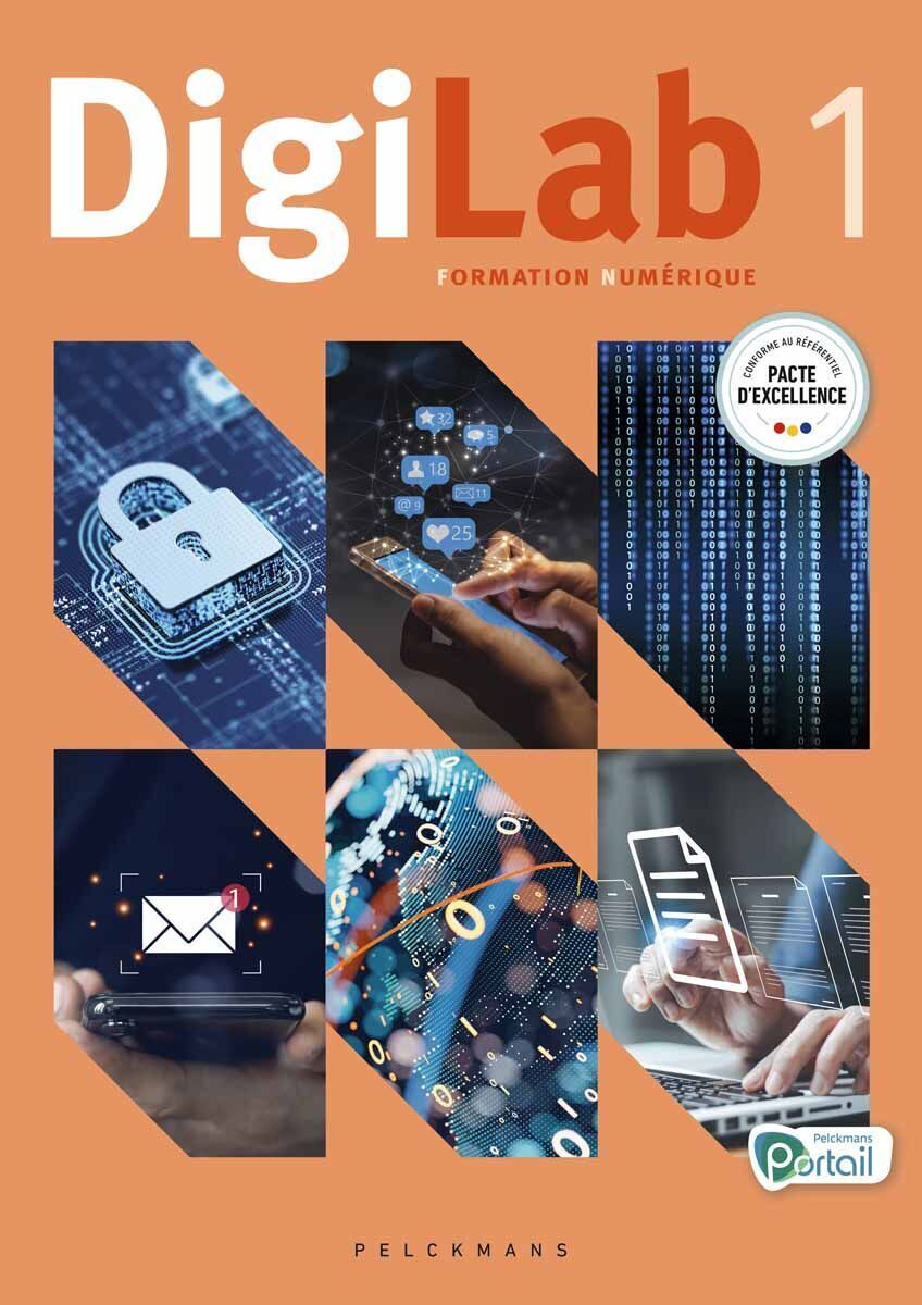 Digilab 1 FMTTN Livre de l'élève (Pelckmans Portail inclus)