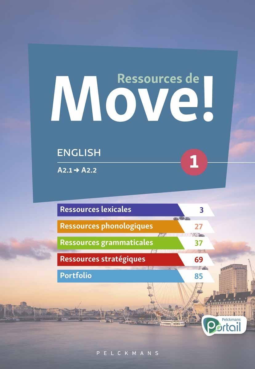 Move English 1 livre de l'élève (Pelckmans Portail inclus)
